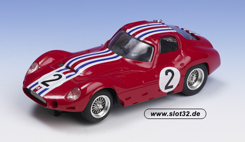 MMK Maserati typo 151 red LM 1963 # 2